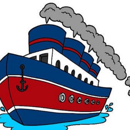 Рисование пароход в старшей группе