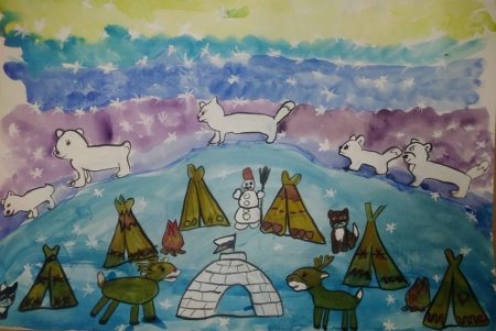 Арктика конкурс рисунков