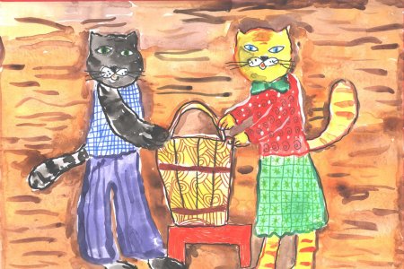 Рисунки по произведениям Маршака