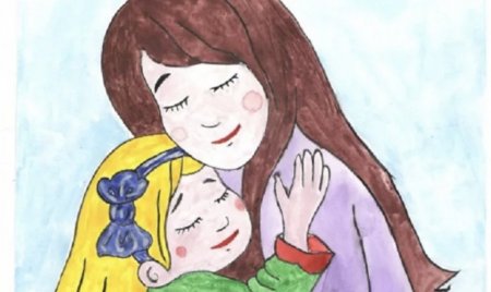 Рисунок на тему любимая мама