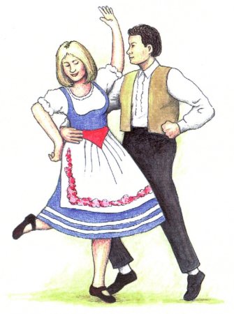 Дети Танцующие польку