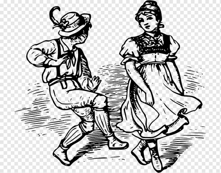 Движения народного танца для детей