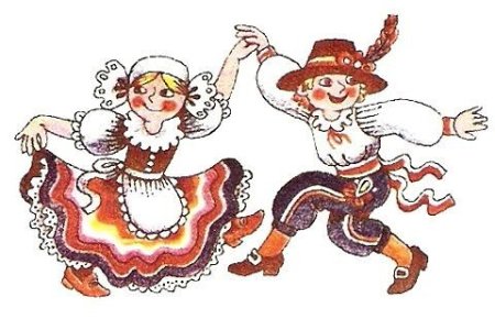 Полька дети раскраска для детей