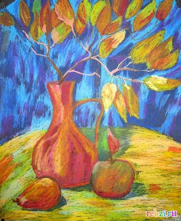 Натюрморт детские рисунки
