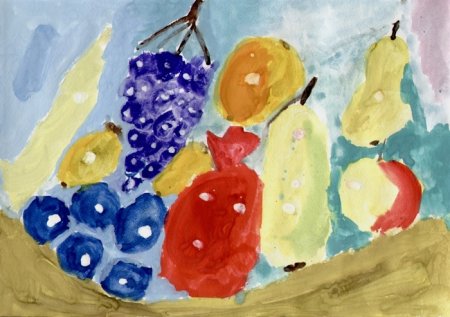 Рисование с детьми натюрморт