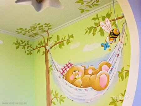 Панно в спальню детского сада