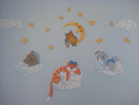 Украсить спальню в детском саду