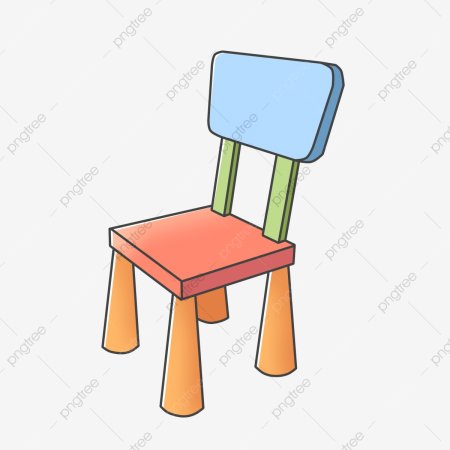 Стул мультяшный для детей