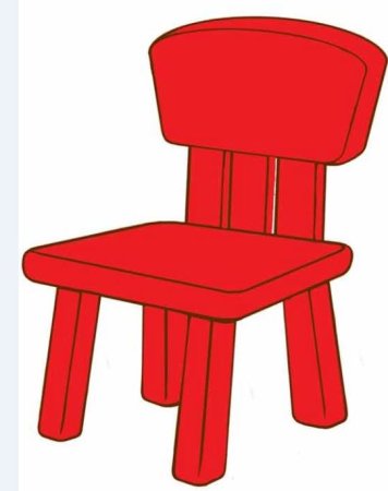 Стул рисунок
