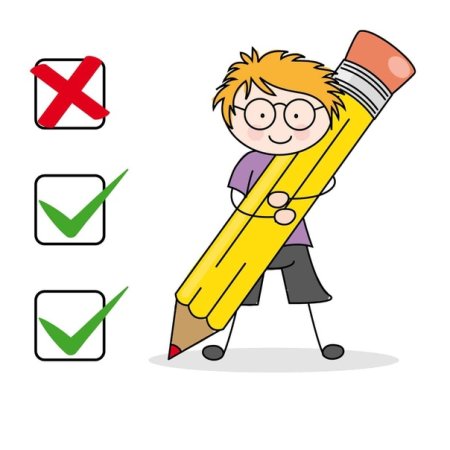 Тест мультяшный