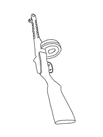 Раскраски оружие