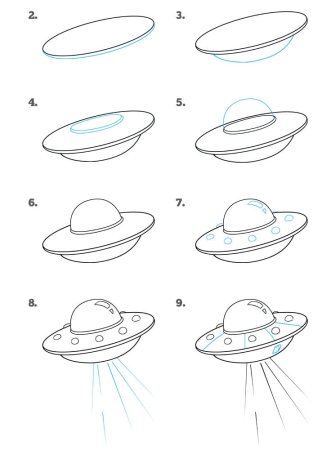 Инопланетная тарелка для детей