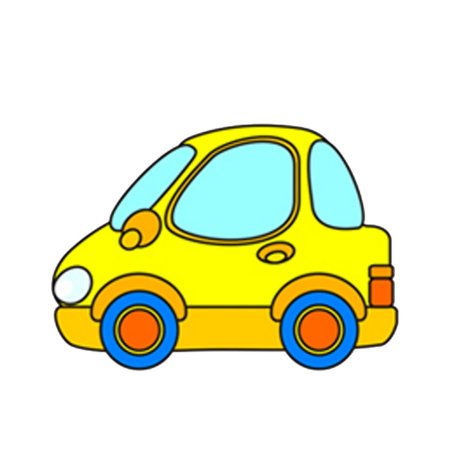 Машина картина для детей