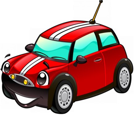 Машина мультяшная