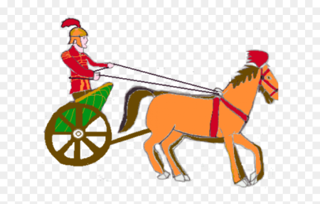 Колесница рисунок детский