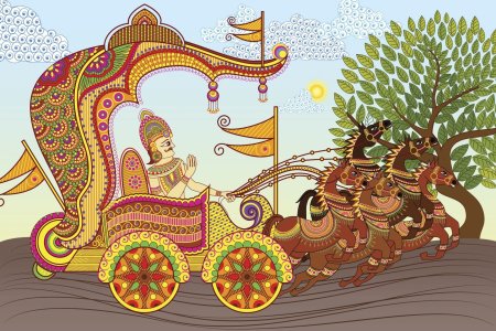 Колесница раскраска для детей