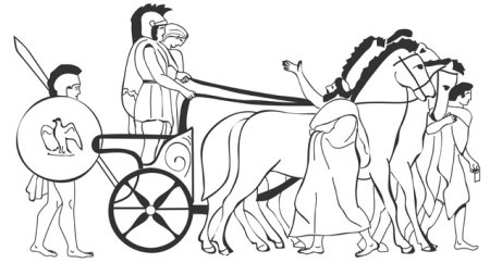 Иллюстрация к поэмам Гомера Одиссея и Илиада