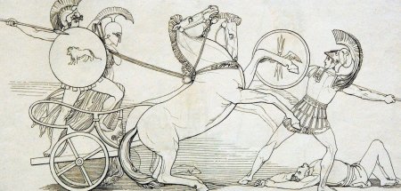 Перун на колеснице