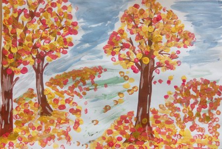 Осень рисунок для детей