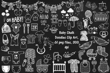 Рисование мелом на бумаге