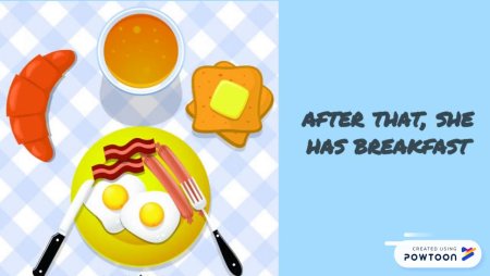 Завтрак векторный клипарт