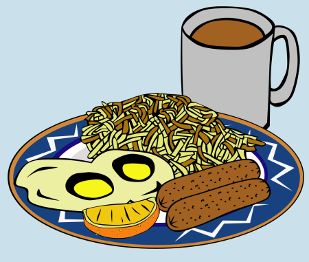 Завтрак мультяшный