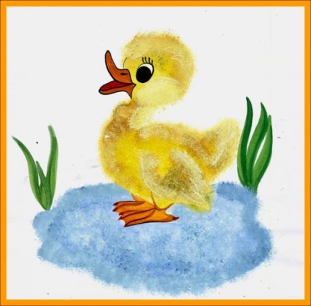 Рисование уточка в старшей группе