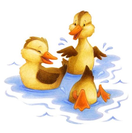 Утенок рисунок для детей