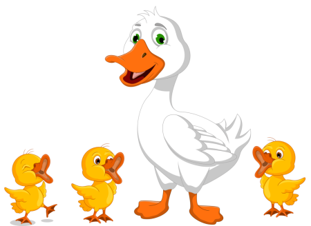 Мультяшные домашние птицы