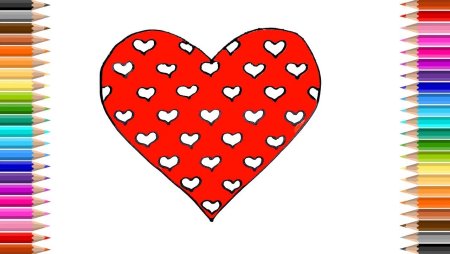 Сердечки для рисования