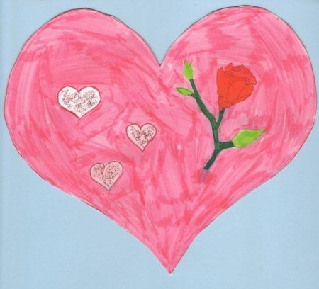 Раскраска сердечко