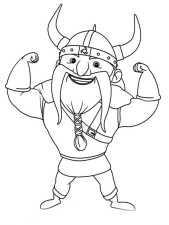 Викинги детские иллюстрации