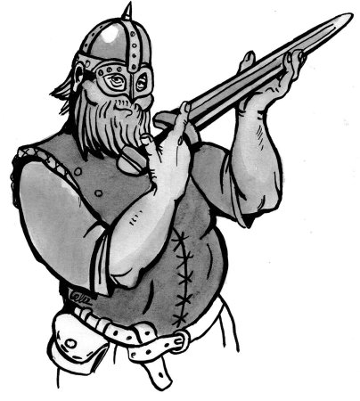 Викинги раскраска