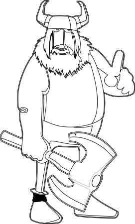 Викинги для рисования