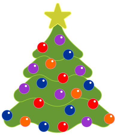 Рисование Новогодняя елка