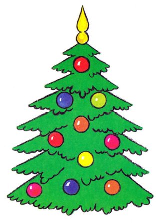 Елочки зеленые для детей