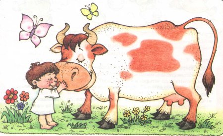 Корова детский рисунок (51 фото)