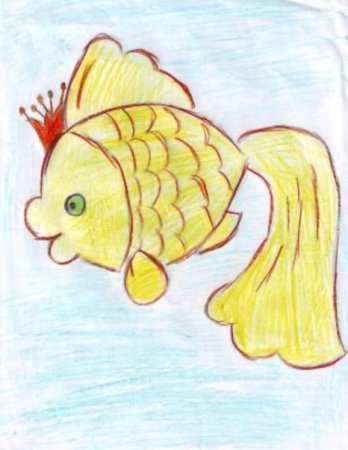 Пластилинография сказка о золотой рыбке