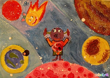 Рисование Комета