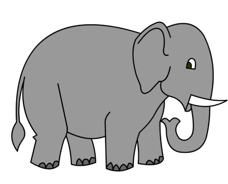 Слон детский рисунок (54 фото)