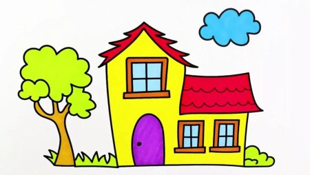 Дом мечты рисунок