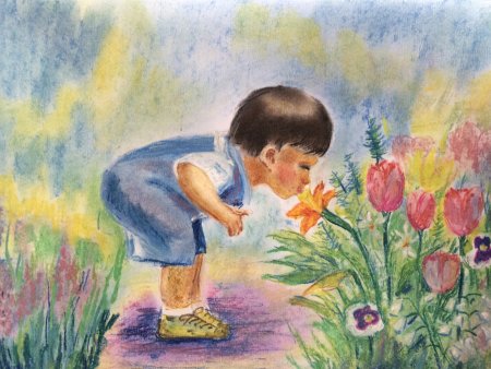 Мирная жизнь рисунок