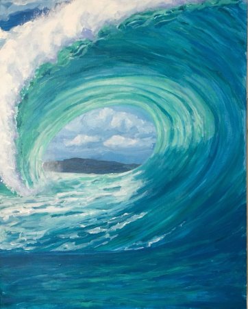Рисунок на тему красота воды