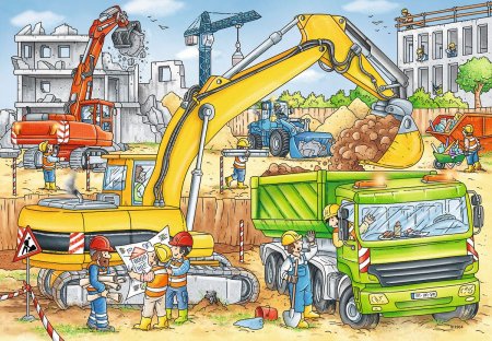 Пазл Ravensburger стройка