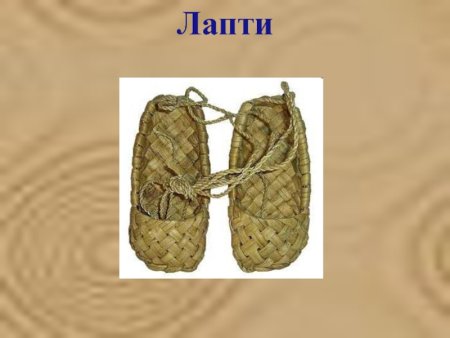 Красные лапти Бунин