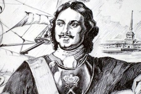 Портрет Петра 1 ЛЕГГГКИЙ