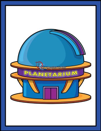Планетарий рисунок