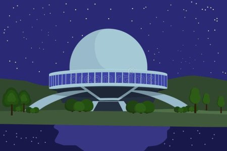 Планетарий рисунок