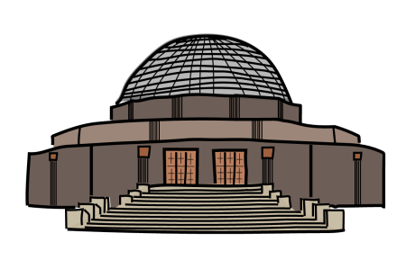 Планетарий рисунок