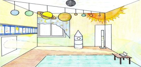 Нарисовать планетарий